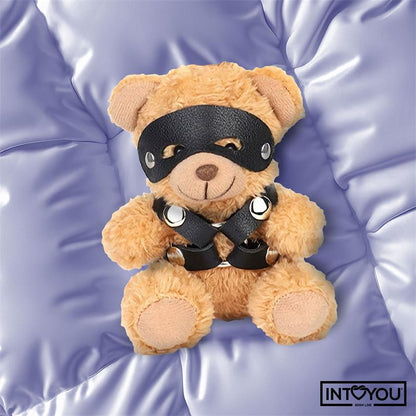 INTOYOU BDSM LINE - BEARLY KEYCHAIN BDSM TEDDY BEAR WITH CHEST HARNESS