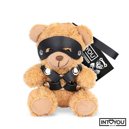 INTOYOU BDSM LINE - BEARLY KEYCHAIN BDSM TEDDY BEAR WITH CHEST HARNESS