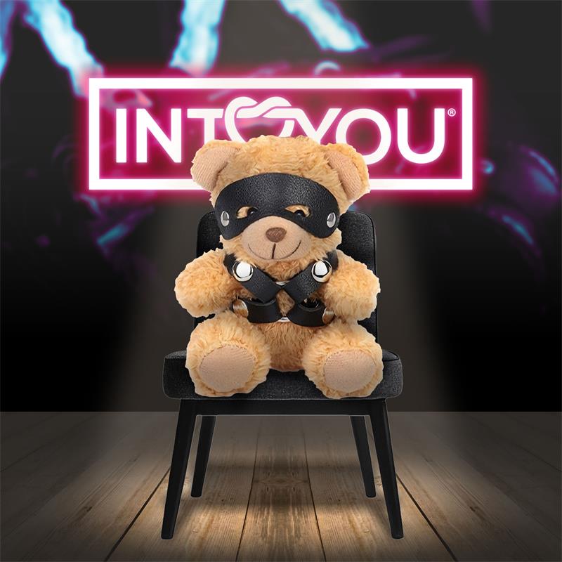 INTOYOU BDSM LINE - BEARLY KEYCHAIN BDSM TEDDY BEAR WITH CHEST HARNESS