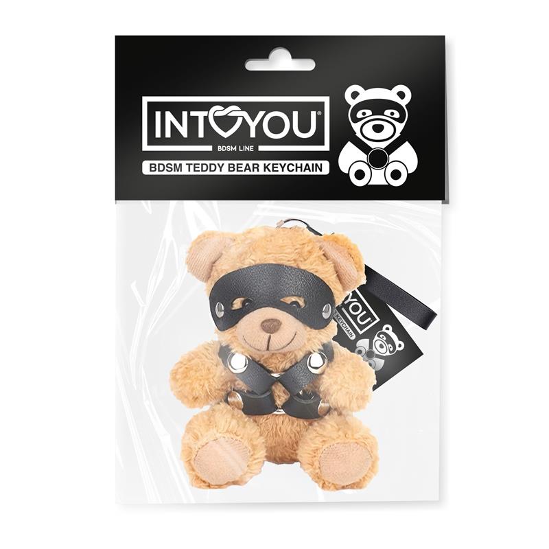 INTOYOU BDSM LINE - BEARLY KEYCHAIN BDSM TEDDY BEAR WITH CHEST HARNESS