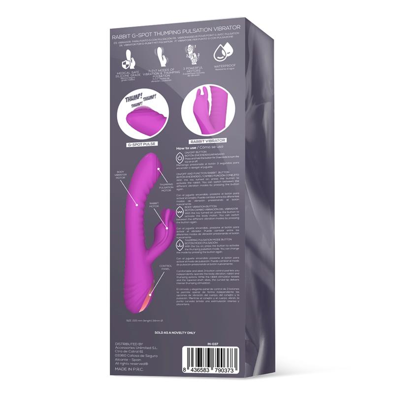 INTOYOU - BEAT3 VIBE G-SPOT THUMPING PULSATION 3 MOTORS