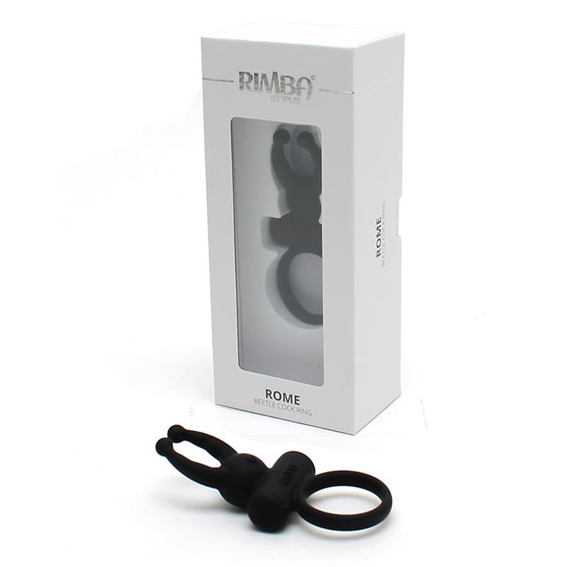 RIMBA TOYS - BEATLE COCK RING ROME BLACK