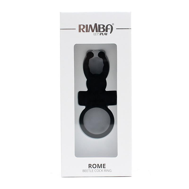 RIMBA TOYS - BEATLE COCK RING ROME BLACK