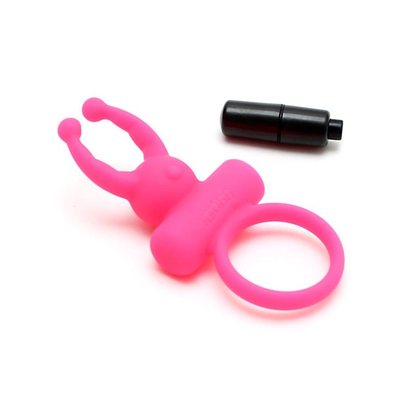 RIMBA TOYS - BEATLE COCK RING ROME PINK