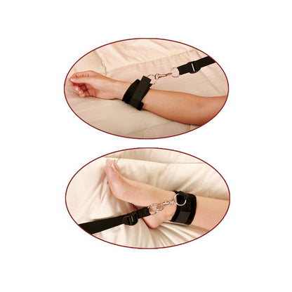 FETISH FANTASY SERIES - BED BINDINGS RESTRAINT KIT