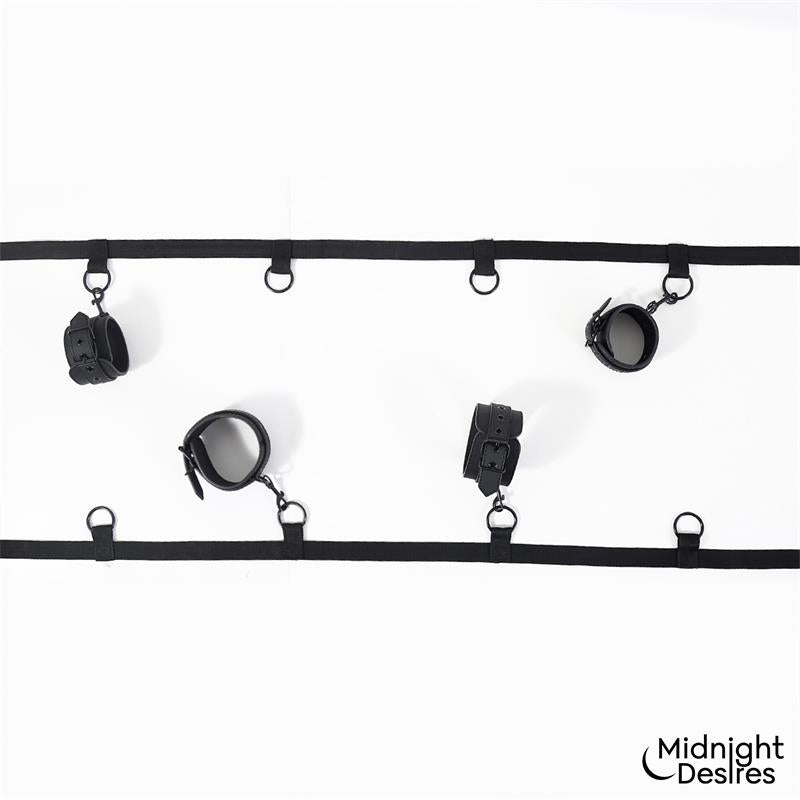 MIDNIGHT DESIRES - BED RESTRAINT SET