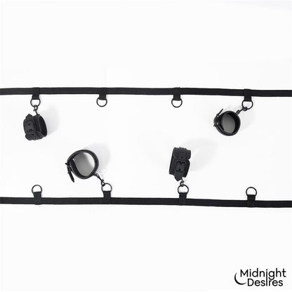 MIDNIGHT DESIRES - BED RESTRAINT SET