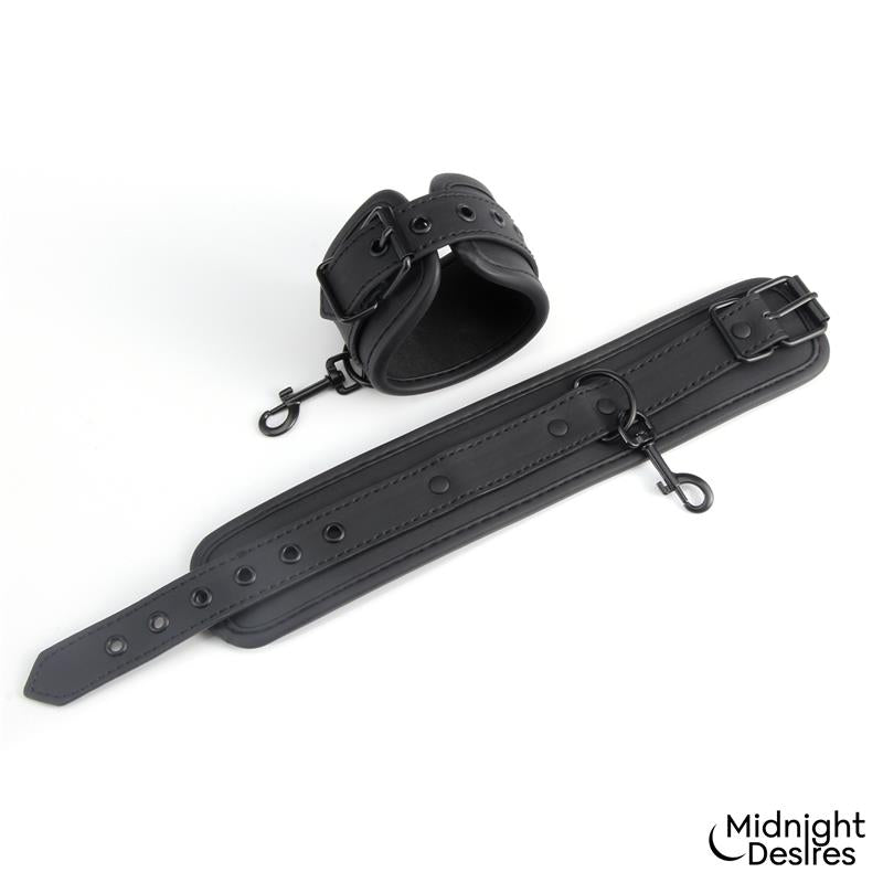 MIDNIGHT DESIRES - BED RESTRAINT SET