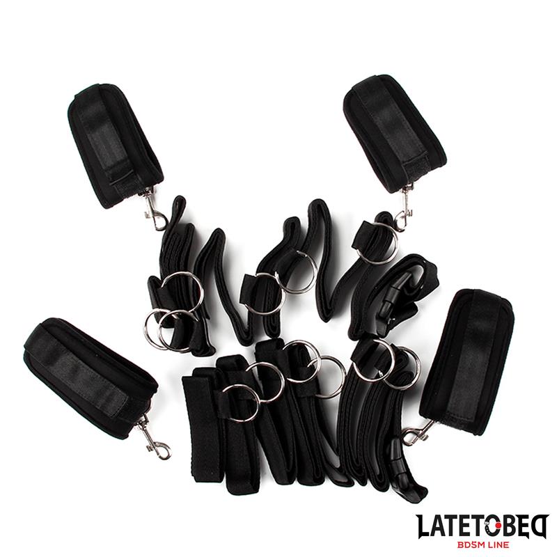LATETOBED BDSM LINE - BED RESTRAINTS 4 ATTACHMENT POINTS
