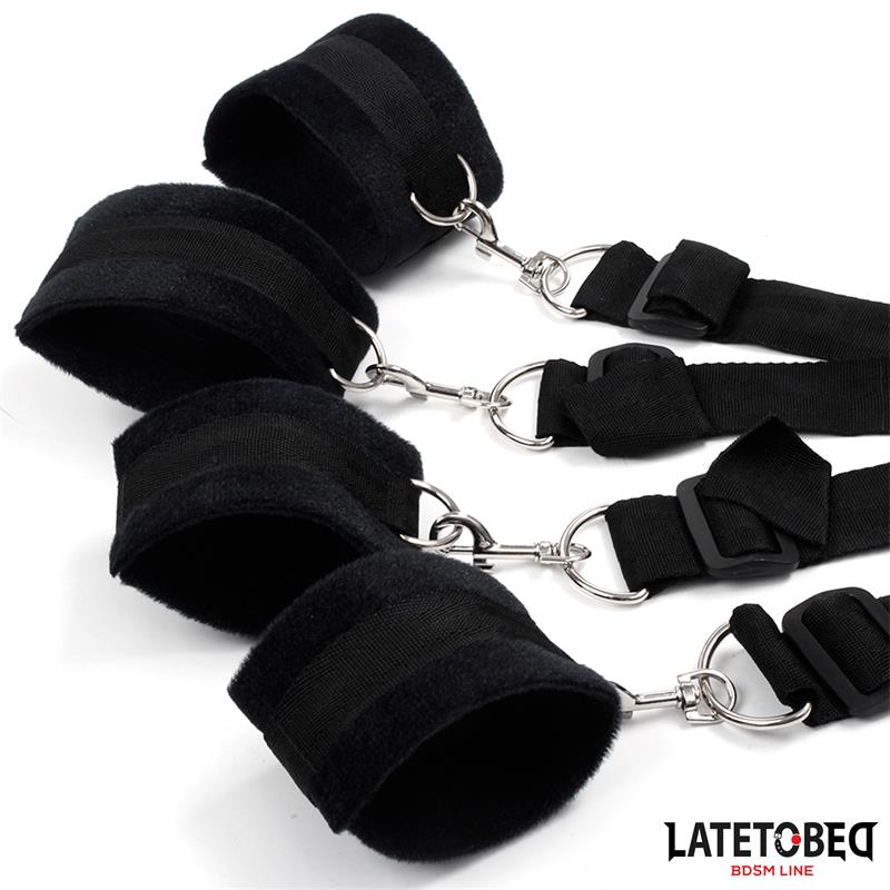 LATETOBED BDSM LINE - BED RESTRAINTS