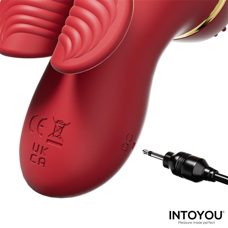 INTOYOU - BEENY STIMULATOR WITH 4 CAPS, SUCTION, TAPPING, TICKLING AND LICKING