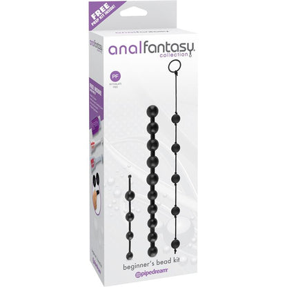 ANAL FANTASY COLLECT. - BEGINNERS ANAL BEAD KIT BLACK