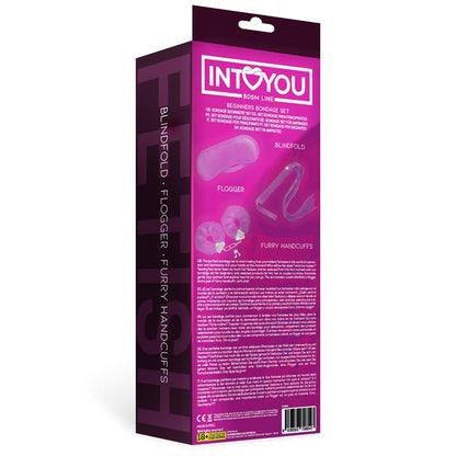 INTOYOU BDSM LINE - BEGINNERS BONDAGE SET3 PIECES PURPLE
