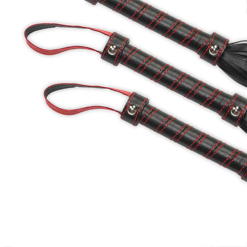LOVETOY - FLOGGER DE BONDAGE PARA PRINCIPIANTES NEGRO