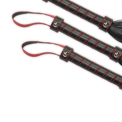 LOVETOY - FLOGGER DE BONDAGE PARA PRINCIPIANTES NEGRO