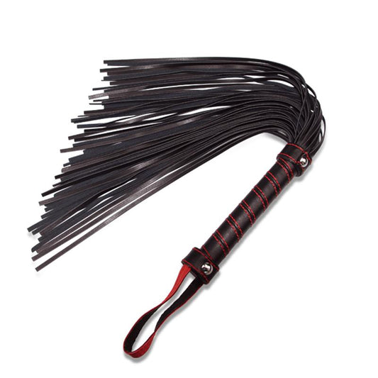 LOVETOY - BEGINNERS FLOGGER BONDAGE BLACK