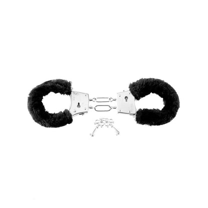 FETISH FANTASY SERIES - BEGINNERS FURRY CUFFS BLACK