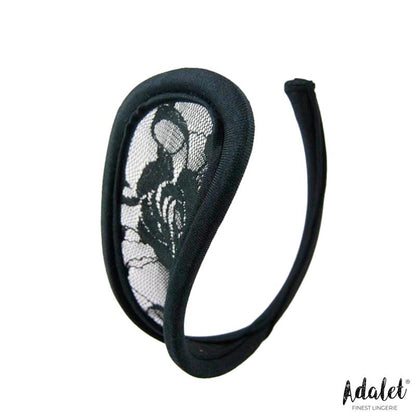 ADALET LINGERIE - BELLA C-STRING BLACK ONE SIZE