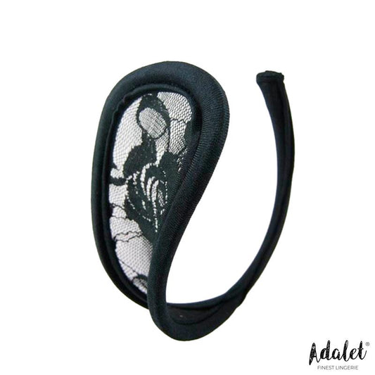 ADALET LINGERIE - BELLA C-STRING BLACK ONE SIZE
