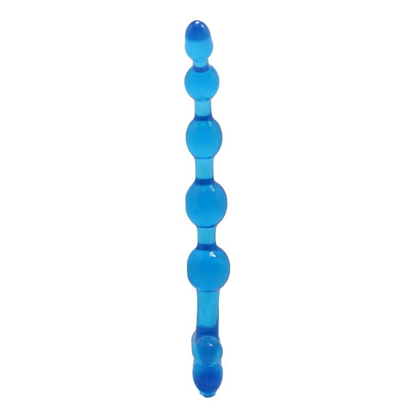 BAILE - BENDY TWIST ANAL BEADS BLUE