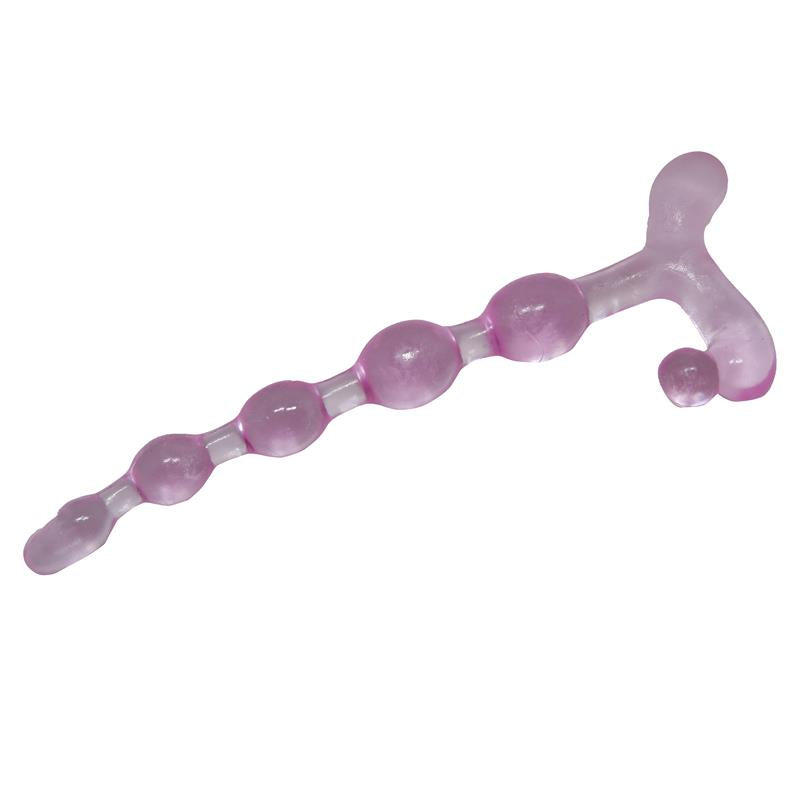 BAILE - BENDY TWIST ANAL BEADS PINK