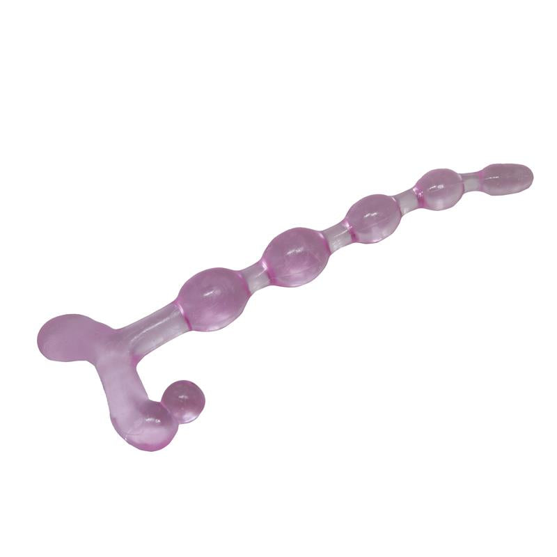 BAILE - BENDY TWIST ANAL BEADS PINK