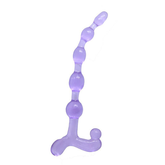 BAILE - BENDY TWIST ANAL BEADS PURPLE