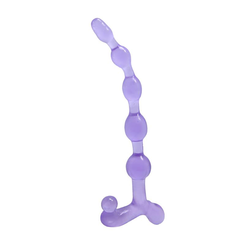 BAILE - BENDY TWIST ANAL BEADS PURPLE
