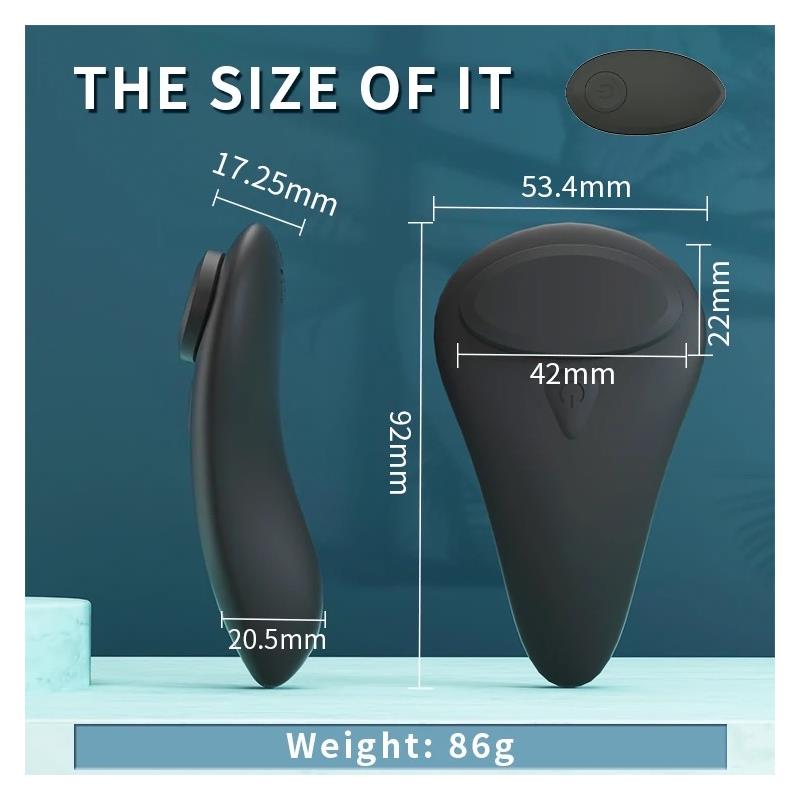 TARDENOCHE - BENGI PANTY STIMULATOR REMOTE CONTROL LIQUIFIED SILICONE UNIBODY