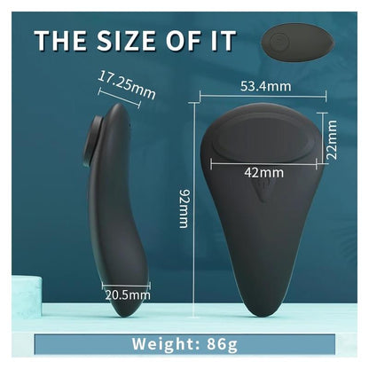 TARDENOCHE - BENGI PANTY STIMULATOR REMOTE CONTROL LIQUIFIED SILICONE UNIBODY