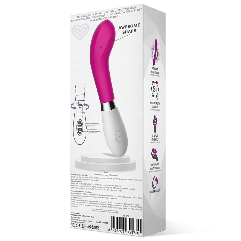 LATETOBED - VIBROMASSEUR BENTY EN SILICONE ROSE