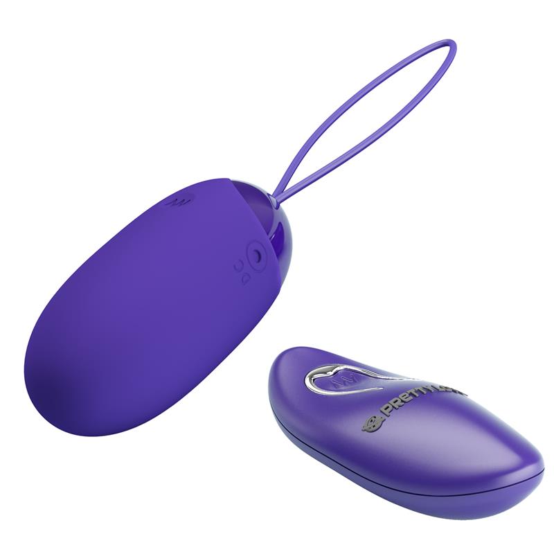 PRETTYLOVE - BERGER-YOUTH VIBRATING EGG WITH REMOTE CONTROL