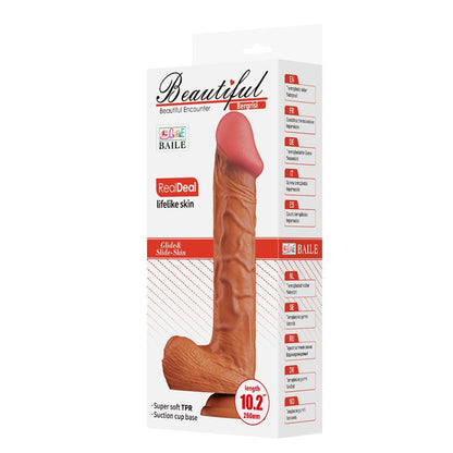 BAILE - BERGRISI DILDO WITH BALLS 10.2