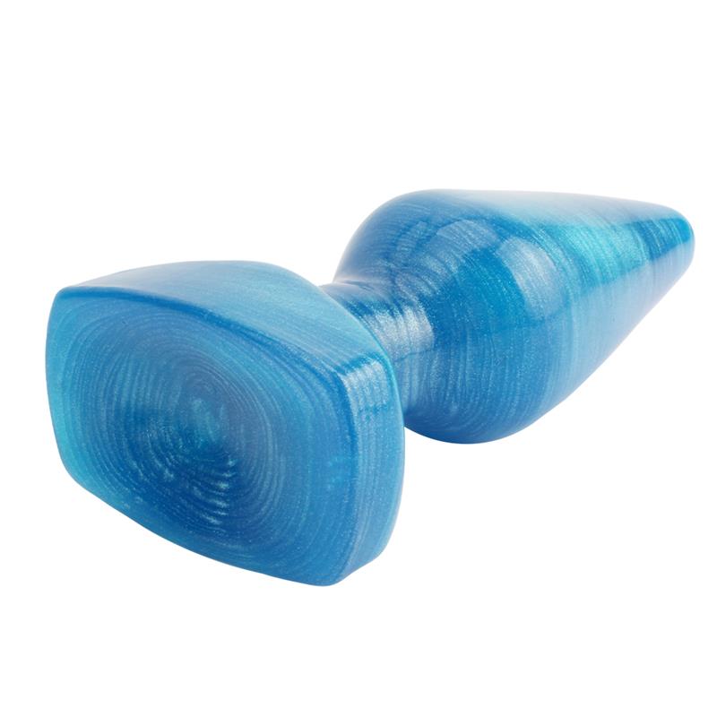 CHISA - BIG PLUG BUTT PLUG BLUE 6 - 15.5 CM