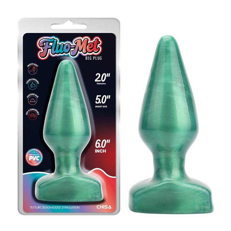 CHISA - BIG PLUG PLUG GREEN 6 - 15.5CM