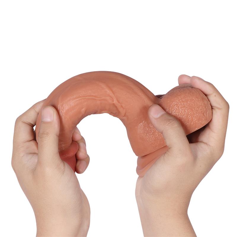 XISE - BILL DILDO DUAL LAYER SILICONE 8.66
