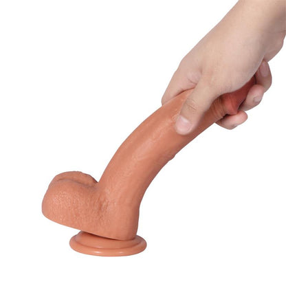 XISE - BILL DILDO DUAL LAYER SILICONE 8.66