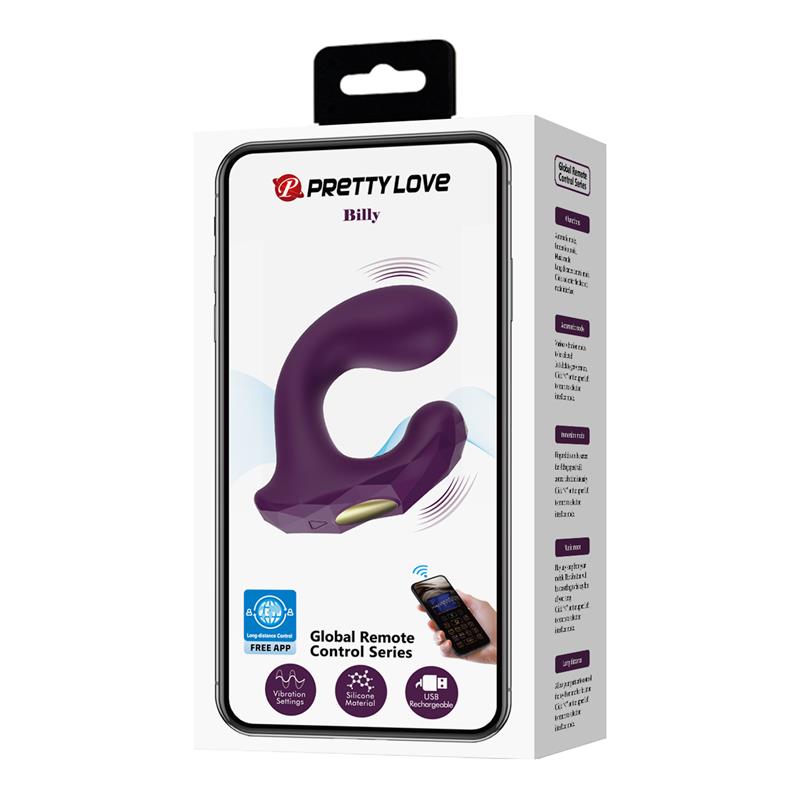 PRETTY LOVE - BILLY VIBRATION REMOTE CONTROL PURPLE FREE APP