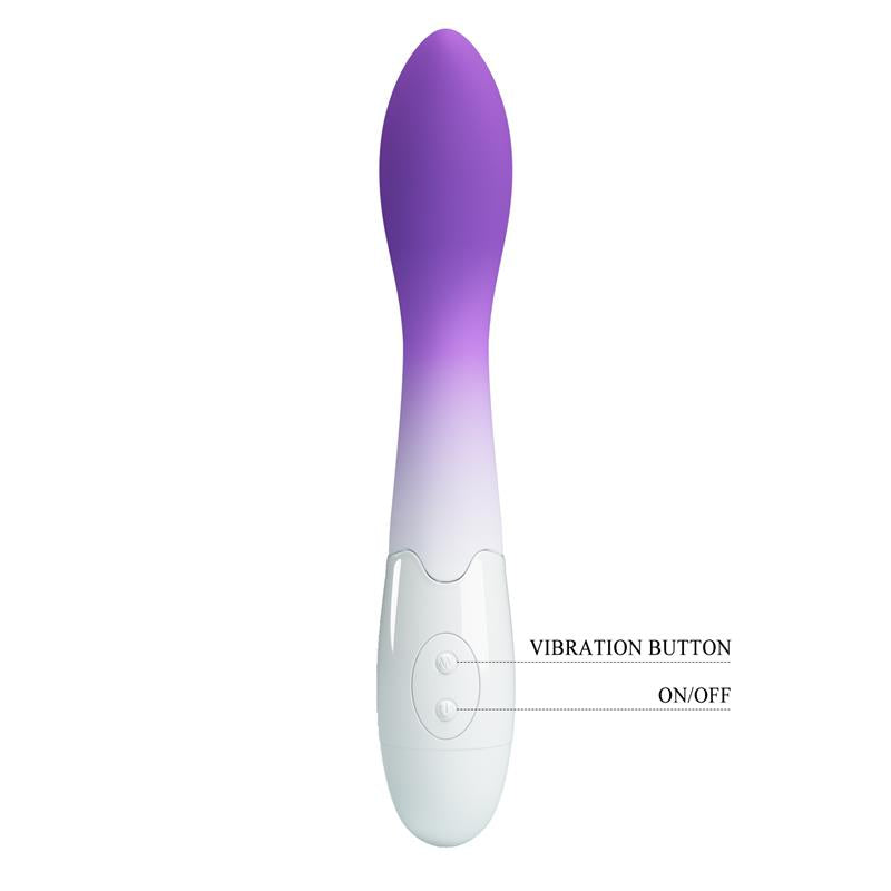 PRETTYLOVE - BISHOP VIBE WHITE AND PURPLE