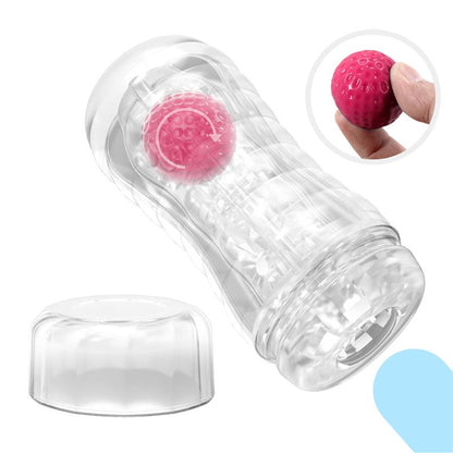 PRETTYLOVE - BLACK HOLE BALL-ROLLING MASTURBATOR CUP PINK