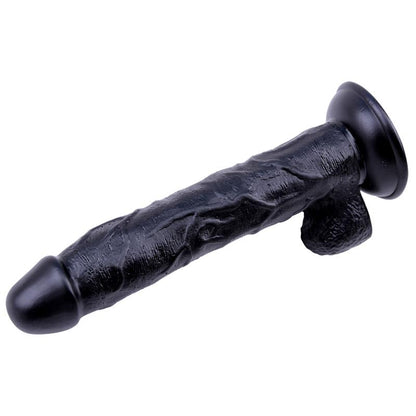 CHISA - BLACK VEINED DILDO 9.8 - 24CM