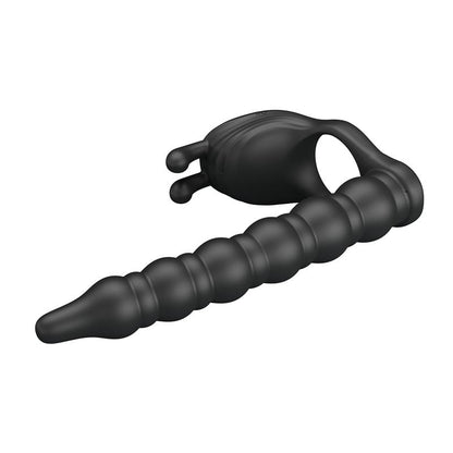 PRETTYLOVE - BLACKNEY COCK RING VIBRATOR PLUG SILICONE