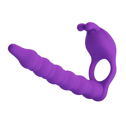 PRETTY LOVE - BLACKNEY PENIS RING WITH LILA VIBRATOR PLUG