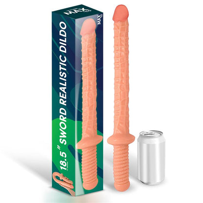 MAX & CO - BLADE REALISTIC DILDO SWORD 18.5 FLESH