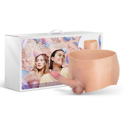 BODYMATCH - BLAYKE BOXER WITH 18 CM BUILT-IN PENIS LIQUID SILICONE ONE SIZE