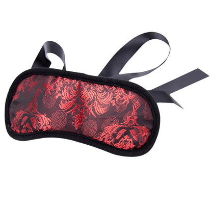 LATETOBED BDSM LINE - BLINDFOLD BICOLOR BLACK AND RED