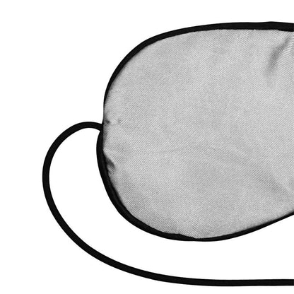 LOVETOY - BLINDFOLD SILVER AND BLACK WITH ELASTIC