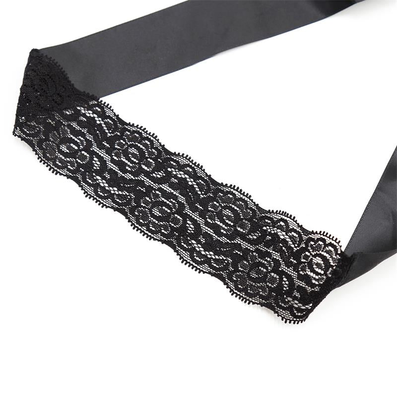 LATETOBED BDSM LINE - BLINDFOLD WITH LACE