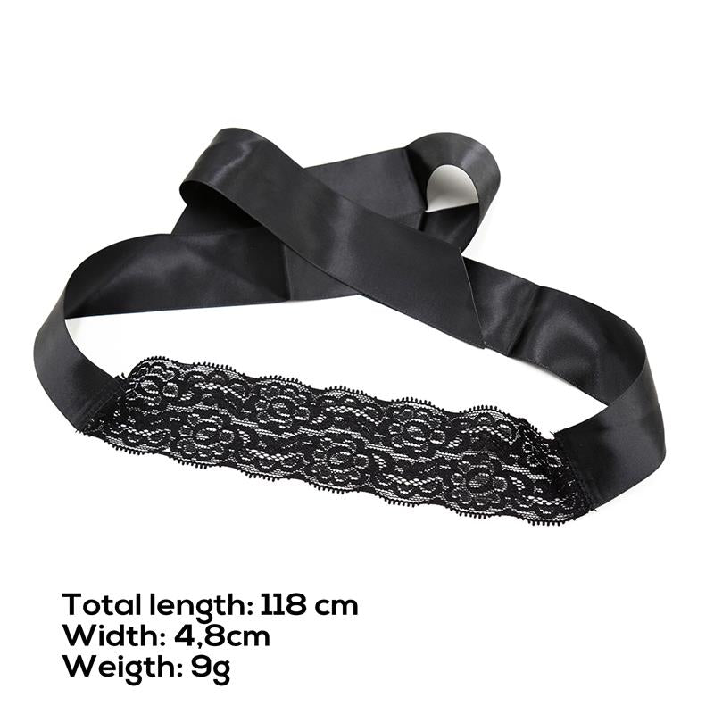 LATETOBED BDSM LINE - BLINDFOLD WITH LACE