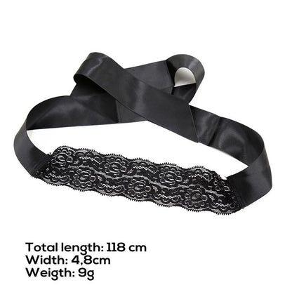 LATETOBED BDSM LINE - BLINDFOLD WITH LACE